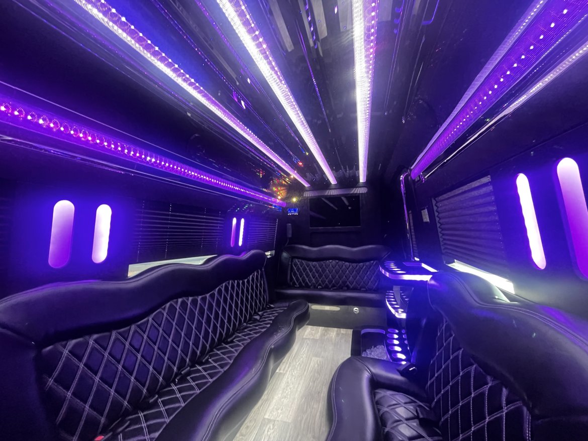 Sprinter Limo Bus, Sprinter Luxury Van Rental